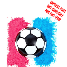 Load image into Gallery viewer, Gender Reveal Exploding Soccer Ball Set