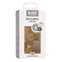 Load image into Gallery viewer, BIBS Glass Bottle Twin Pack TEATS