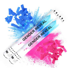 Load image into Gallery viewer, Gender Reveal Combo Cannon- Smoke with Confetti!