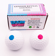 Load image into Gallery viewer, Gender Reveal Exploding Golf Ball Set