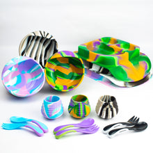 Load image into Gallery viewer, EasyTots Complete Weaning Set - Suction Plate + Suction Bowl/Cutlery +Dinky Cup