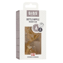 Load image into Gallery viewer, BIBS Glass Bottle Twin Pack TEATS
