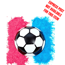 Load image into Gallery viewer, Gender Reveal Exploding Soccer Ball Set
