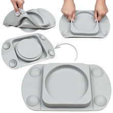 Load image into Gallery viewer, EasyTots Complete Weaning Set - Suction Plate + Suction Bowl/Cutlery +Dinky Cup
