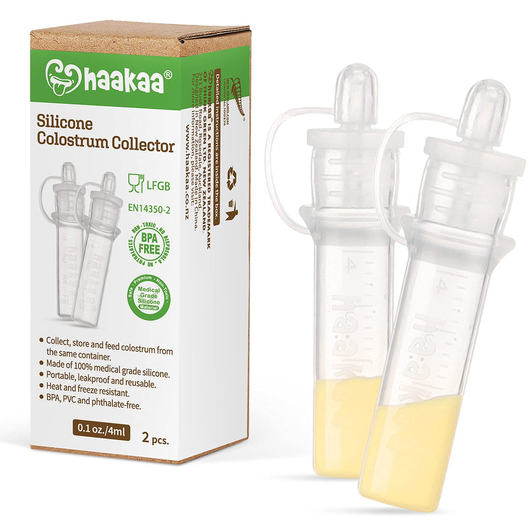 Haakaa Silicone Colostrum Collector Set