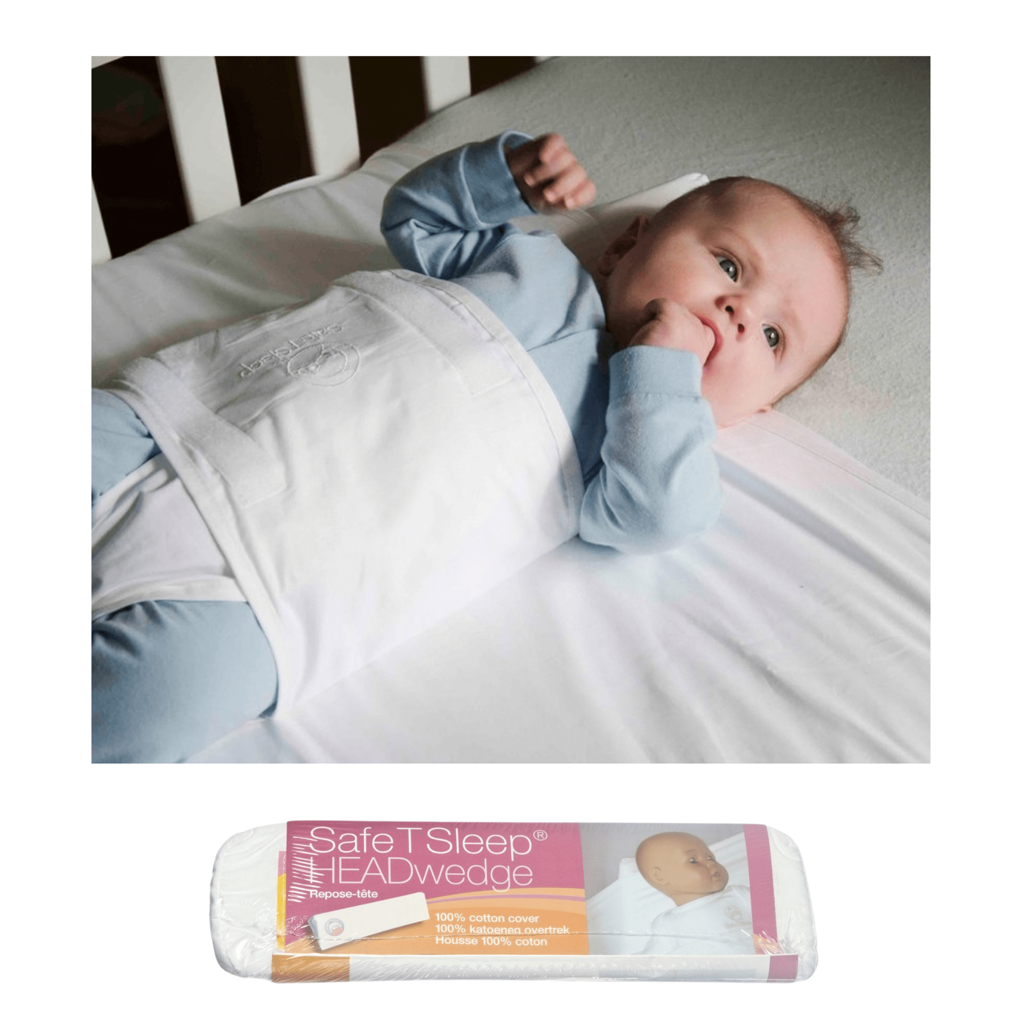 Safe T Sleep Sleepwrap Classic – Baby-Schlafsack & Positionierer Für Wiegen, Kinderbetten & Matratzen