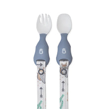 Load image into Gallery viewer, Bibado Attachable Weaning Cutlery
